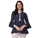ZELZIS Women Crepe Fabric Dori Tunic