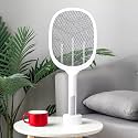 Zemic Mosquito Racquet Rechargeable Insect Killer Bat with LED Light (Racquet)