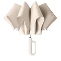 Zemic Umbrella, UV Big Size Umbrella for Sun Protection Rain Windproof Strong Large 3 Fold For Men Women Kids Boys Girls Perfect &amp; Stylish Windproof &amp; Compact''