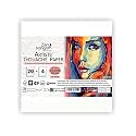 Zen Sangam A3 Gouache Paper Sheets | 300 GSM Cold Pressed 100% Cellulose | 6 Sheets Size(42 x 29.7cm) | Rough Grain | for Gouache, Acrylic, Ink, Tempera &amp; Mixed Media Art