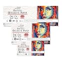 Zen Sangam Express your Mind 300 GSM Artists Cold Pressed Rough Grain Surface, Watercolour Acid Free Gouache Painting Paper Set (A3- 6 Sheets, A4-12 Sheets, A5-24 Sheets)