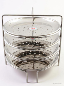 Zen Stainless Steel Idiyappam Stand Momos