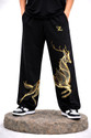 ZEN1FASHION Printed Men Black Track Pants