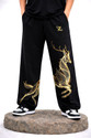 ZEN1FASHION Printed Men Black Track Pants