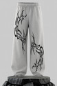 ZEN1FASHION Printed Men Grey Track Pants