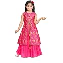 Zenat Kids Girls Elegant Silk Gown 