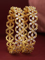 ZENEME Brass Bangle Set