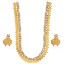ZENEME Jewellery Set Gold Plated Long Traditional