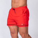 zenfit Printed Men Red Sports Shorts