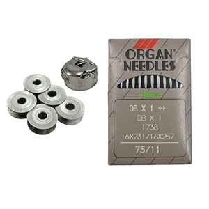 zenith combo industrrial haya bobbine case  alumunium bobbins  organ needles dbx1 10 needles db 11