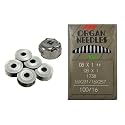 Zenith Combo Industrrial HAYA Bobbine Case + Alumunium Bobbins + Needles DBx1 (10 Needles) (DB 16)
