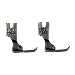 zenith p363 set of 2 pc pressure foot and parts for industrial umbrella double big machines compatible with jack juki gemsy zenith industrial p 363 setof 2 pc steel finish