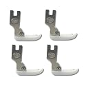 Zenith Pressure Foot and Parts for Industrial Umbrella Double Big Machines Compatible with Jack Juki Gemsy Zenith Industrial (T 350 Teflon Set of 4 pc)