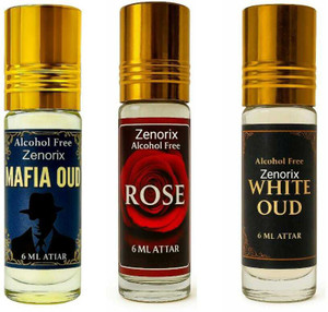 Zenorix Attar Perfume Pack of 3x6ml