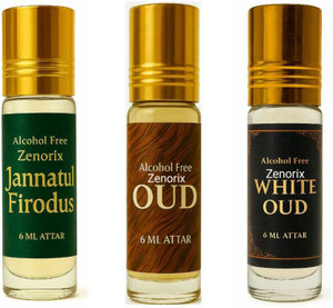 Zenorix Attar Perfume Pack of 3x6ml