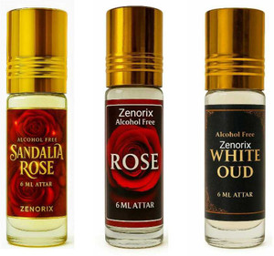 Zenorix Attar Perfume Pack of 3x6ml