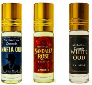 Zenorix Attar Perfume Pack of 3x6ml