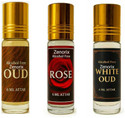 Zenorix Attar Perfume Pack of 3x6ml 