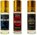 Zenorix Attar Perfume Pack of 3x6ml 