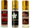 Zenorix Chocolate, Jasmin And Rose Attar Perfume | Alcohol Free Itra Floral Attar (Jasmine, Rose, Chocolate)