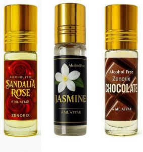 Zenorix Chocolate Jasmin And Sandalia Rose Attar