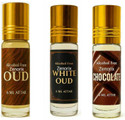 Zenorix Chocolate, White Oud And Oud Attar Perfume Oil for Men & Women Floral Attar (Chocolate, White Oudh, Oud (agarwood))