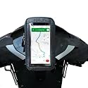 Universal Mobile Holder for Activa All Scooters, Water Resistant Mobile Pouch/Holder/Stand/Mount Black 7 Inch Pack of 1
