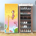 ZENVEXYO 6 Layer Shoe Stand GiraffeGirl Plastic