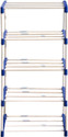 ZENVEXYO Zenvexyo Portable Space Saving 5 Layer Plastic book shelf Plastic Open Book Shelf