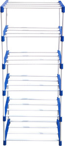 zenvexyo zenvexyo portable space saving 6 layer plastic book shelf plastic open book shelf