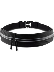 Zenvick 2 Pocket Running Waist Bag waist