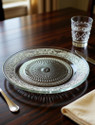 Zenvick Glass Fruit 10 inch Dinner