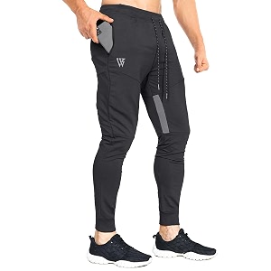 ZENWILL Mens Tapered Workout Running Pants Jogger