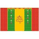 Zeonely Mart Ganesh ji Background Decoration, | Ganesh backdrops for decorationss | vinayaka backdrops Decorations Cloth | Ganesh poja Decorations Cloth Size 8x5 feet Yellow Colour