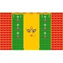 ganpati Backdrop Cloth | laxmi poojas backdrops Cloth | laxmi Devi Cloths Backdrop Size (5X 8) feet Decoration Cloth | puja Backdrop Decoration Cloth