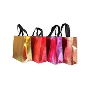 zeonely mart thamboolam bags wedding return gifts bags mixed colour12 l x 13 h x 4 w inch -20 pcs medium