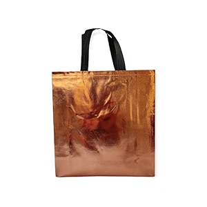 zeonely mart thamboolam bags wedding return gifts bags rose gold 12 l x 13 h x 4 w inch -10 pcs medium