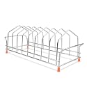 Zepdos Stainless Steel Plate Stand for Kitchen