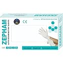 Latex Examination Disposable Powdered Non-Sterile Hand Gloves (White)- 70 Pieces (Medium)