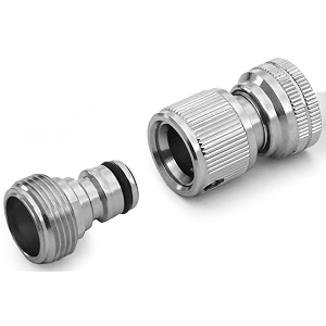 zephyr quick connects sprayer - hose combo silver