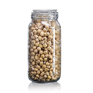 15 liters mason glass jars with buckle lids  airtight  kitchen container set  kitchen accessories storage big jar and containers  transparent bottles  bpa free 1500 ml set of 1