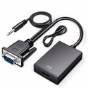 Zeptrox  TV-out Cable VGA to HDMI Converter Adapter for Audio and 1080P Video Support
