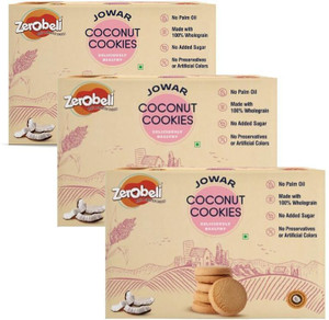 Zerobeli Jowar Coconut Cookies Delicious