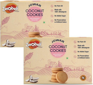 Zerobeli Jowar Coconut Cookies Delicious