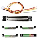Zerodis Audio Spectrum Analyzer, DIY Dual 12 Level Audio Level Indicator Adjustable Stereo Music Spectrum Display Board for Musicians and Audio Enthusiasts