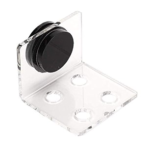 zerodis fish tank acrylic coral bracket base aquarium coral rack bracket transparent bracket holder frag plugs rack suction cup4holes