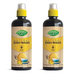 chemical free natural dish wash  5 litres dishwash liquid refill for all types of utensils  eco-friendly skin friendlyplant based liquid dishwash cleaner  safe for kids 