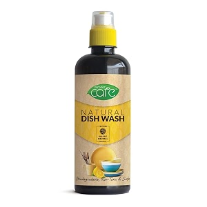 chemical free natural dish wash liquid for utensils  400 ml anti-bacterial utensil cleaner  skin friendly liquid dish wash  eco-friendly amp plant based 