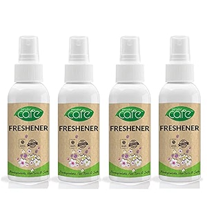 natural fragrance non toxic home car and toilet freshener 100 ml  pack of 4 