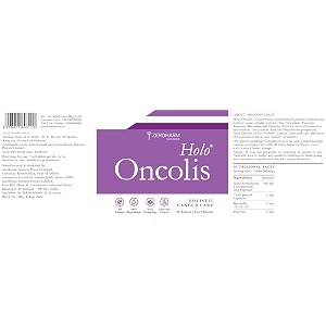 holo zeroharm oncolis - cancer care tablets - 120 vegetarian tablets - all-natural - 100 water soluble curcumin and plant-based ingredients